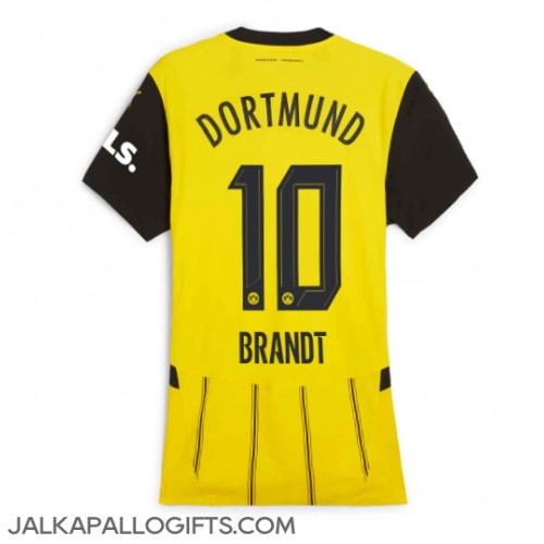 Borussia Dortmund Julian Brandt #10 Kotipaita Naiset 2024-25 Lyhythihainen